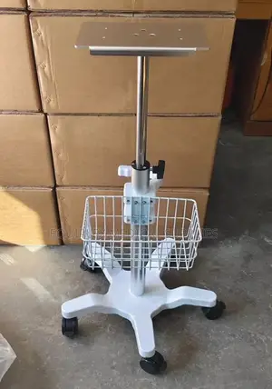 High Quality Imported Patient Monitor Stand With Castors