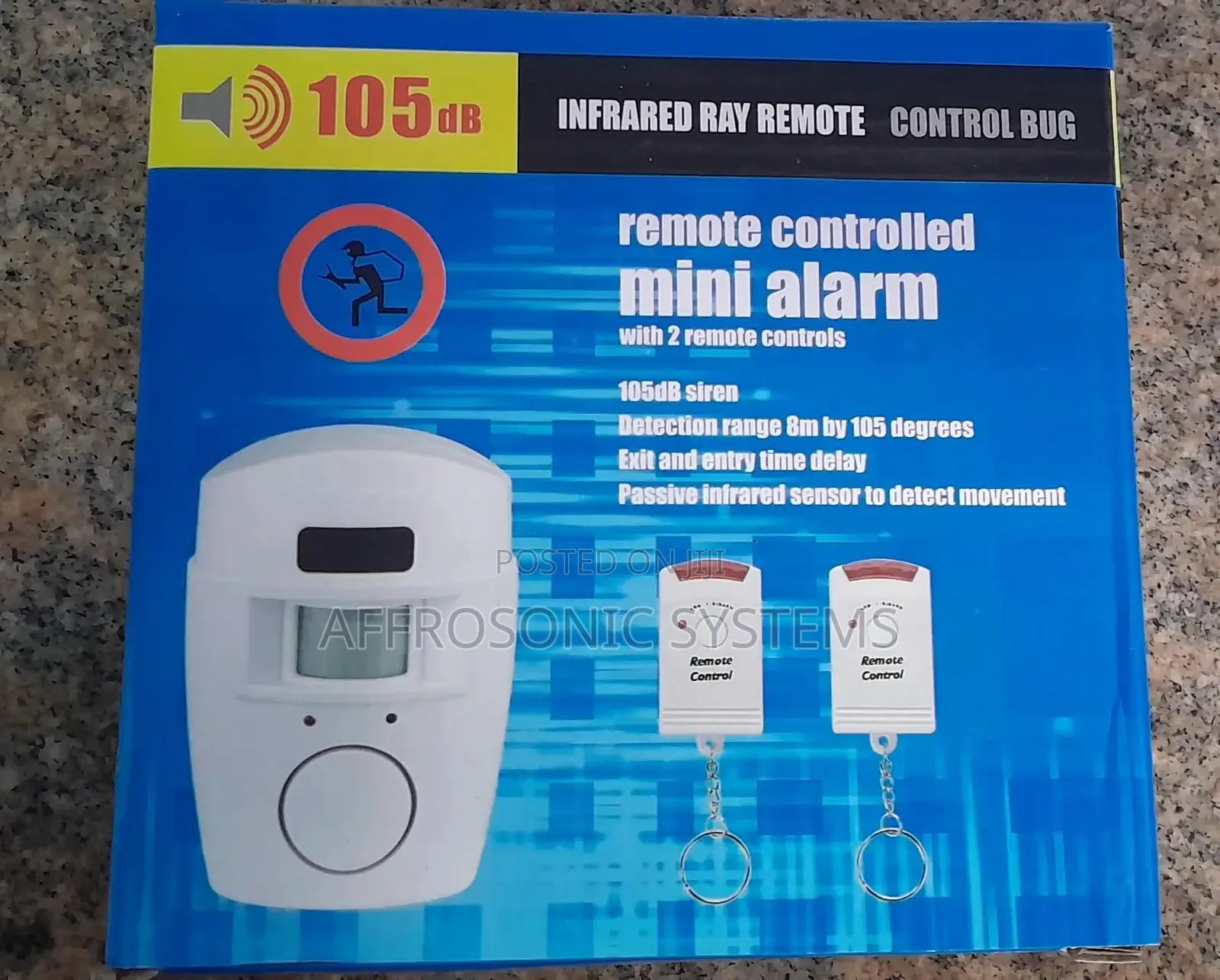 Remote Controlled Mini Alarm