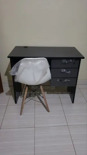 Home Office Desk and Eames Chair