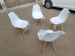White Eames Plastic Chairs ,Salon Plastic Chair