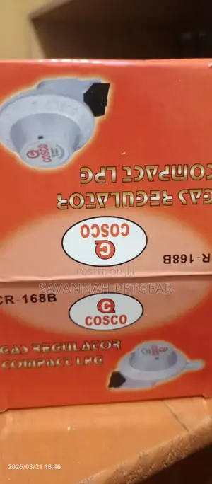 Cosco Low-Pressure Gas Regulator for Cooking LPG Gas Cylinders
