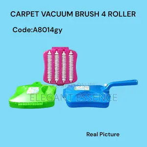 Carpet Vacuum Brush – 4 Rollers