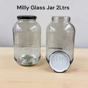 2pcs Glass Jar 2ltrs