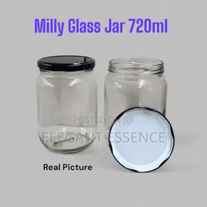 2pcs Glass Jar – 720ml