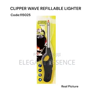 Clipper Wave Refillable Lighter