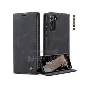Caseme Samsung Galaxy S21 Fe 5g(6.4 Inches) , Texture Retro Pu Leathe