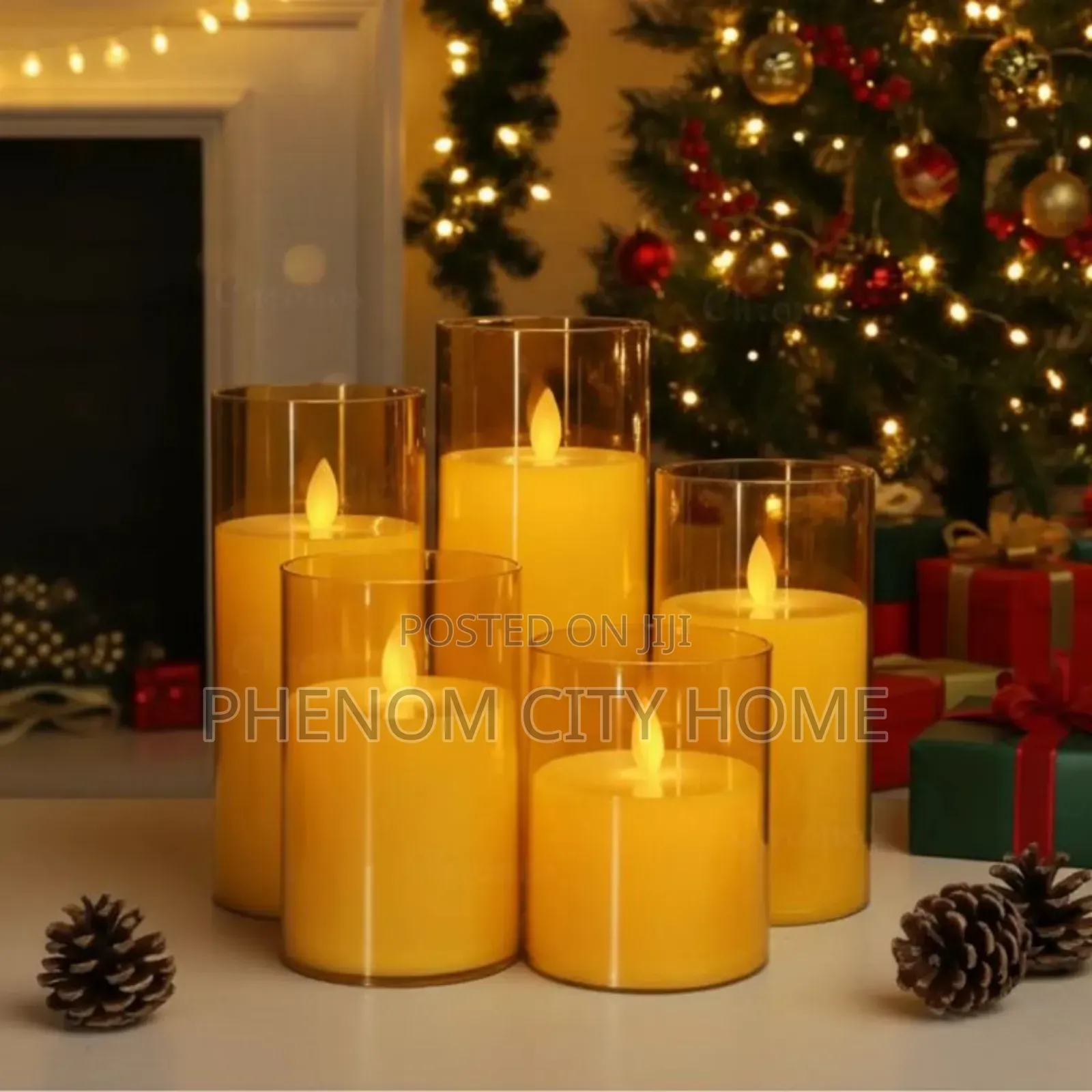 3 in 1 Led Decor Candles Available
