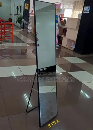 Black Framed Grooming Dressing Mirror
