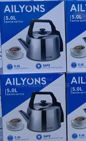 Ailyons 5.0l Stainless Steel Electric Kettle – Big Capacity, Fast Boil
