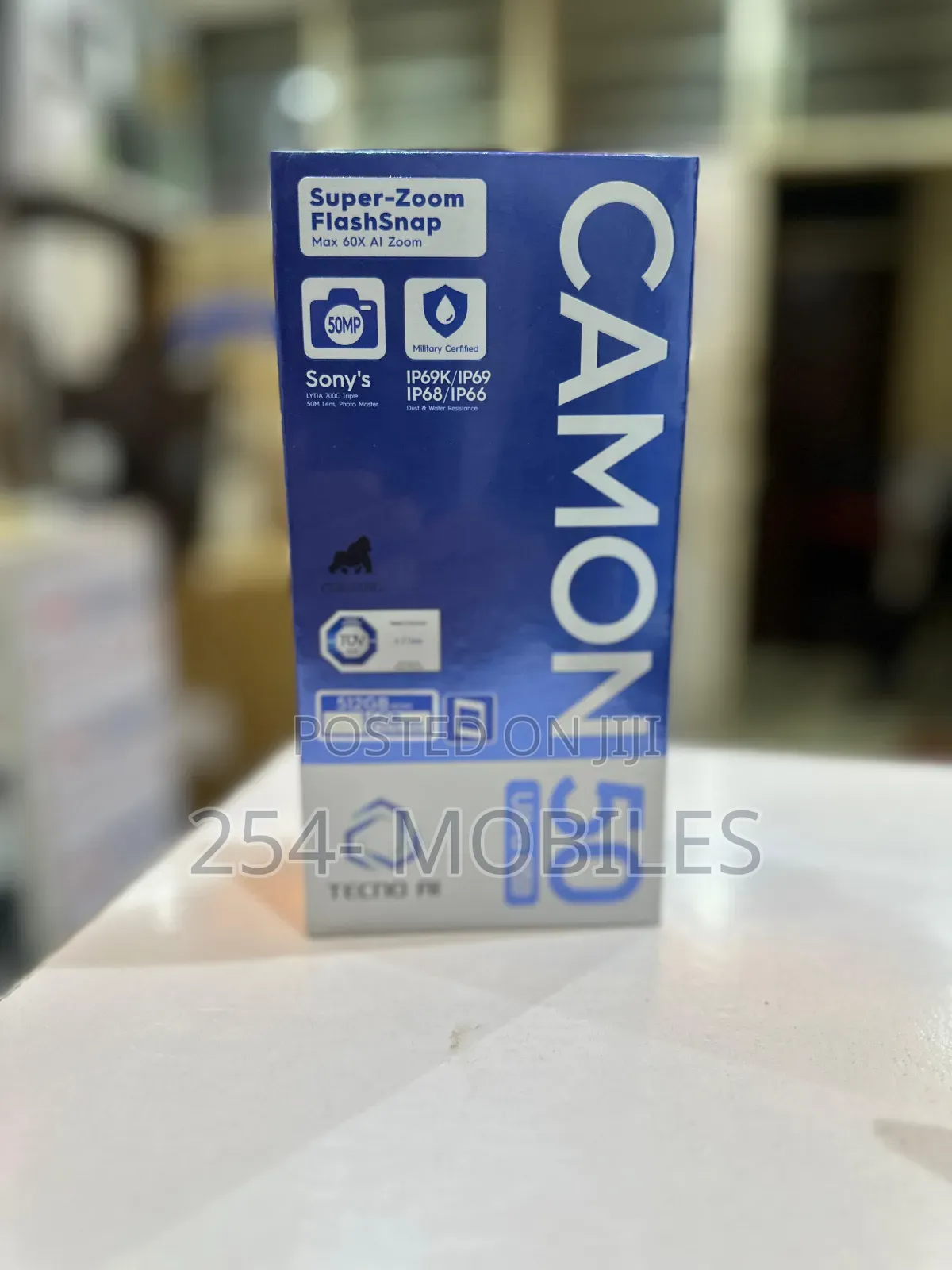 New Tecno Camon 50 Pro 256 GB Black