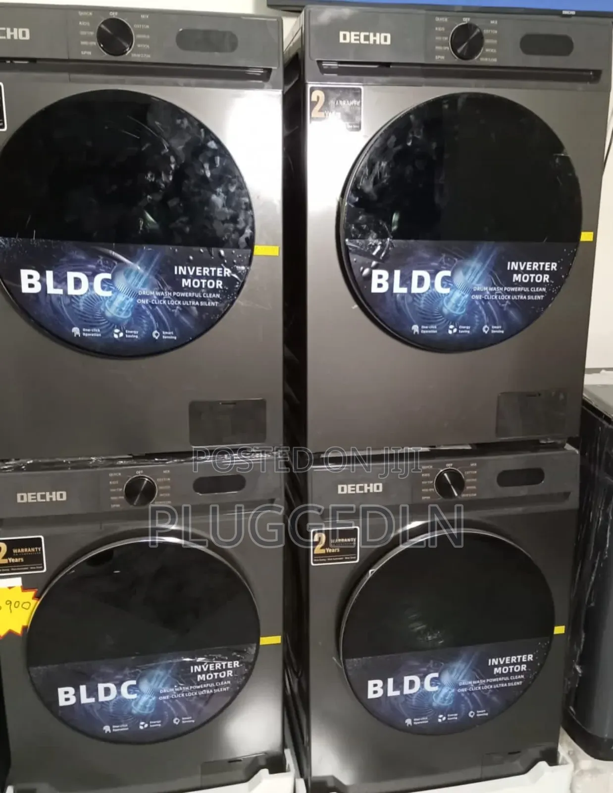 Decho 10kg Front Load Washing Machine