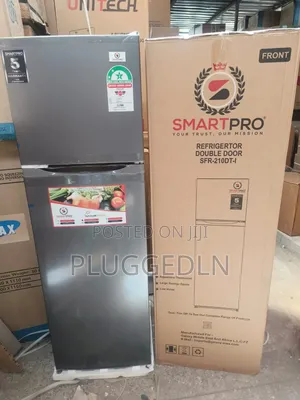 Smart Pro Double Door Refrigerator, 170l - Silver