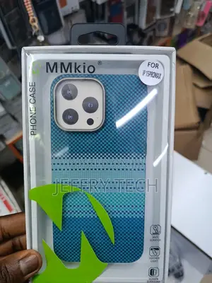 iPhone 15 Pro Max Phone Case, Likely the Aramid Carbon Fiber Slim Thi