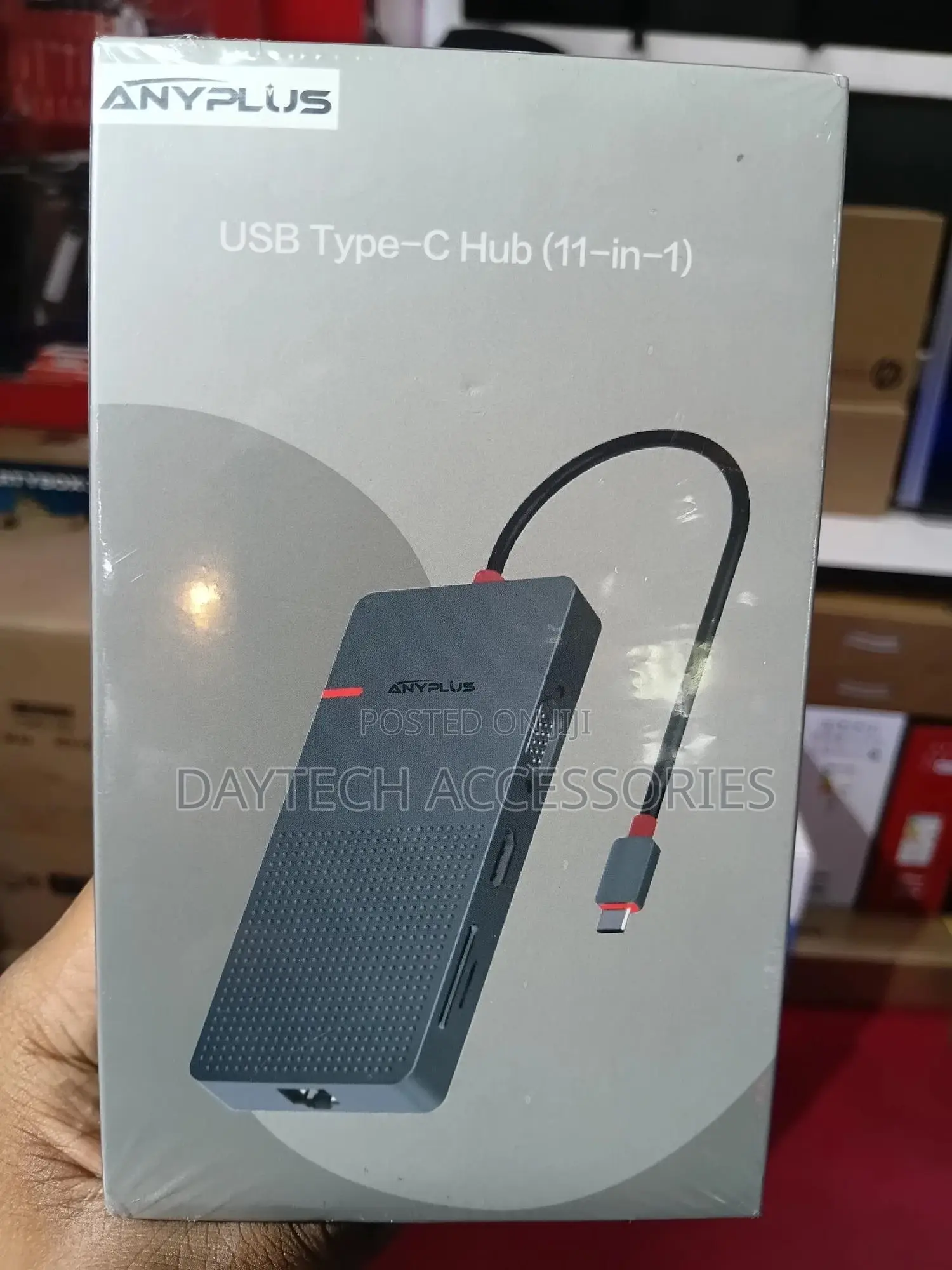 Anyplus 11-in-1 Usb C Hub - Black