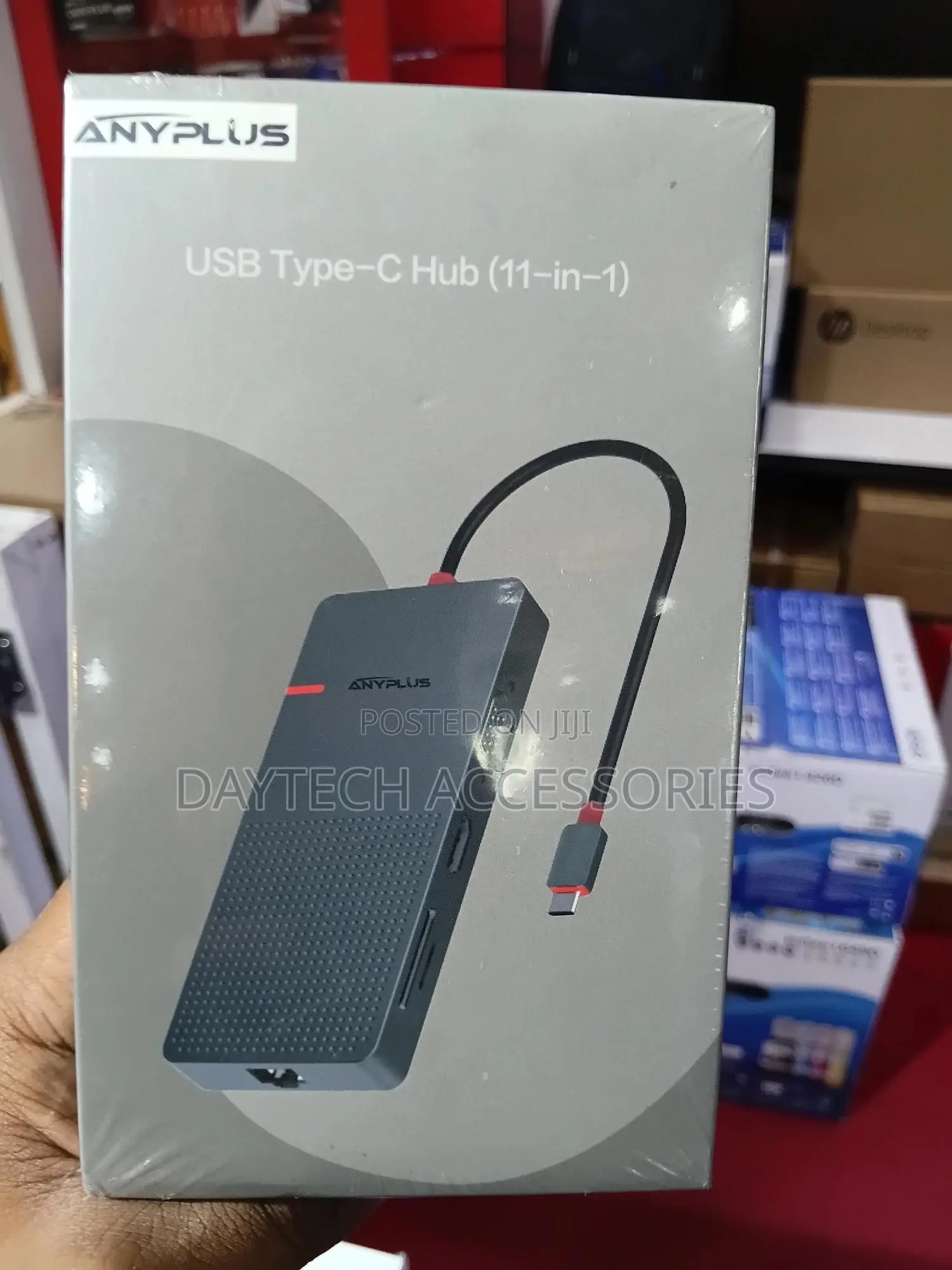 Anyplus 11-in-1 Usb C Hub - Black