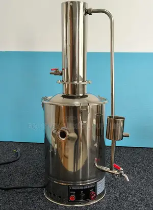 10 Liters/Hour Electric Lab Water Distiller (Stainless Steel)