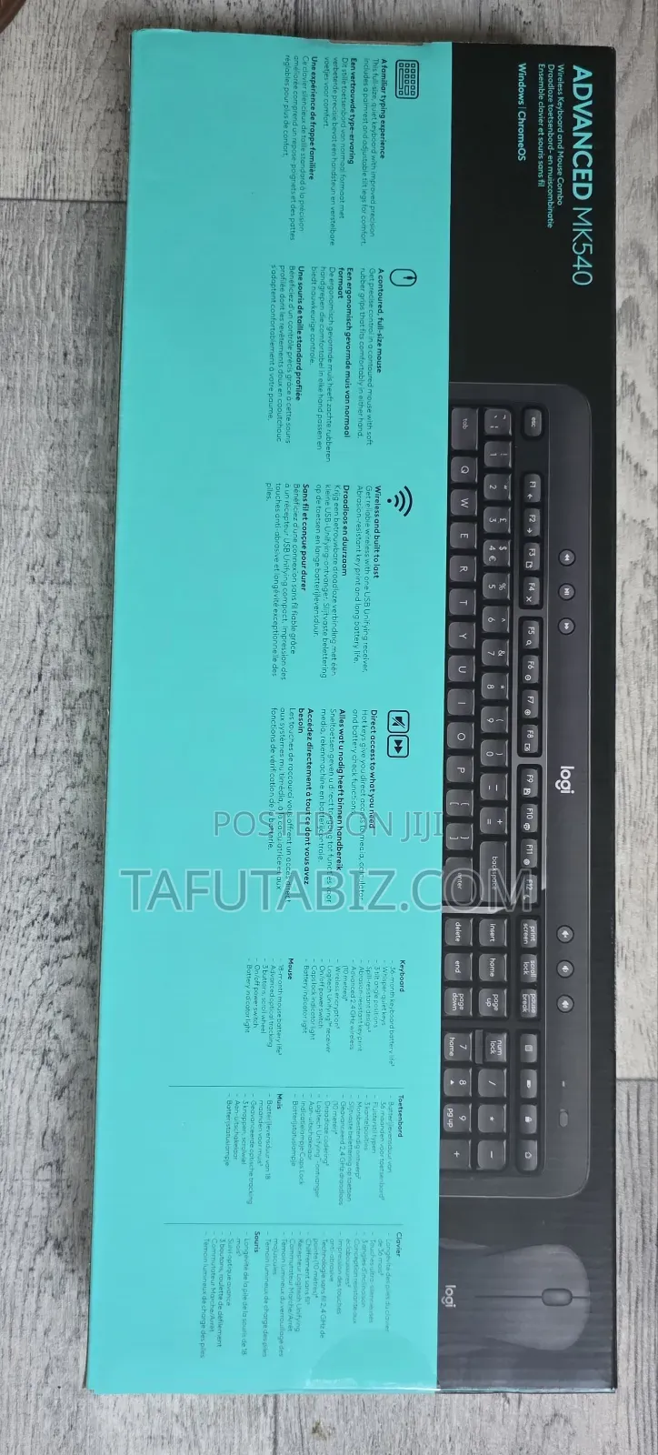 Logitech Mk540 Advanced Wireless Keyboard and Mouse