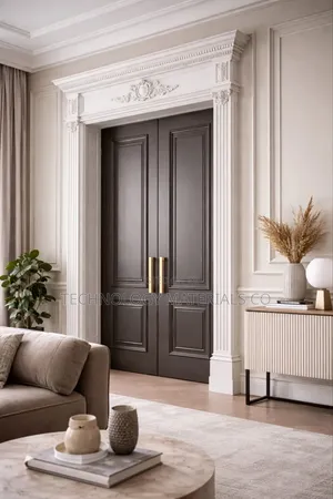 Strong Polyurethane Door Frame,Waterproof Durable – Ready to Install