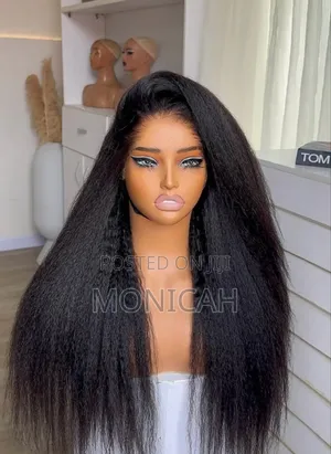 Natural Kinky Lace Wig