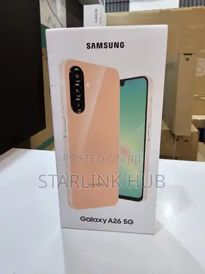 New Samsung Galaxy A26 256 GB Pink