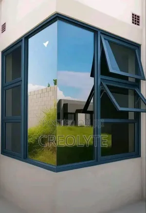 Grey Coated Aluminium Windows