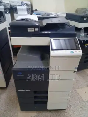 Konica Minolta Bizhub C454e Color Laser MFP With Two Trays
