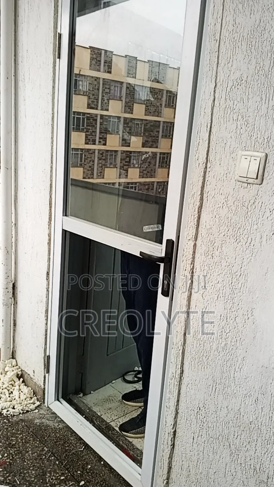 Aluminum Security Door