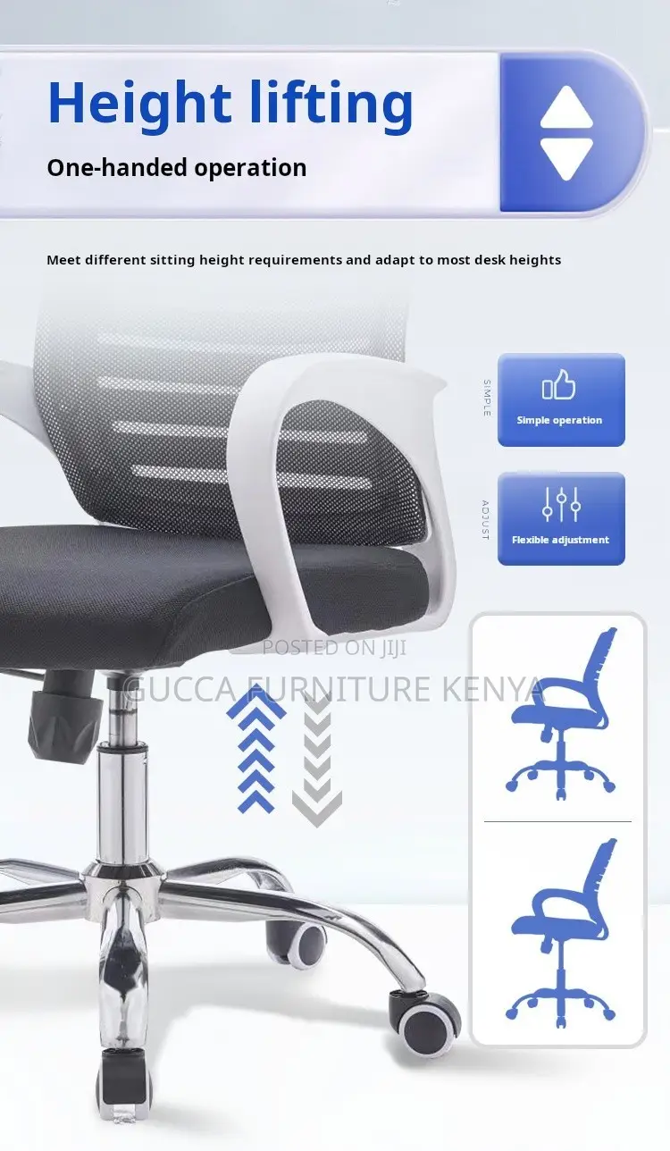 Office Mid-Back Strong Mesh Computer Seat
