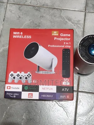 Hdmi Usb Ports Wifi Smart Gaming Projector Hy 300 Model