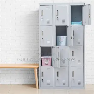 Secure 12-Door's Filling Steel Locker Cabinet