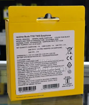 Realme Buds T110 Wireless Earphone.
