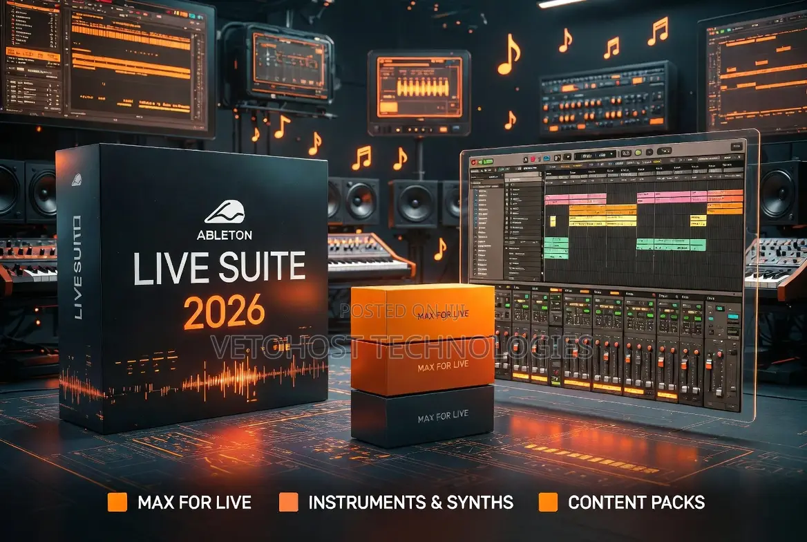 Ableton Live Suite 2026 – Music Production Performance Software
