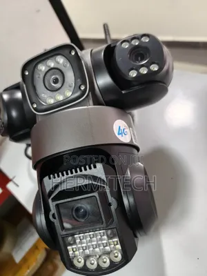 Outdoor Security Surveillance Alert Camera Triple Lens 4g Electric