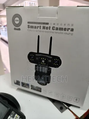 Triple Lens With Two Antennae Motion Sensor 4g Smart Ethernet Port