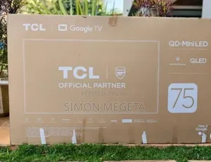 TCL 75" Qled Smart Android Tv/Google Tv /Dolby A