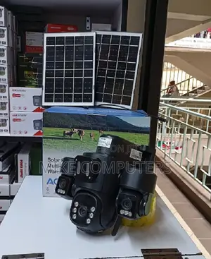 Solar Light Intelligence 4g (Simcard) V380 Triple Lens Three Screens