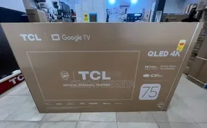 TCL 75 Inches Qled Smart Android Tv/Google Tv /Dolby a/Youtube