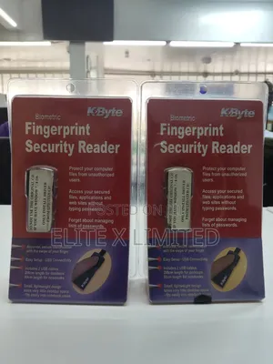 K-Byte Biometric Fingerprint Security Reader