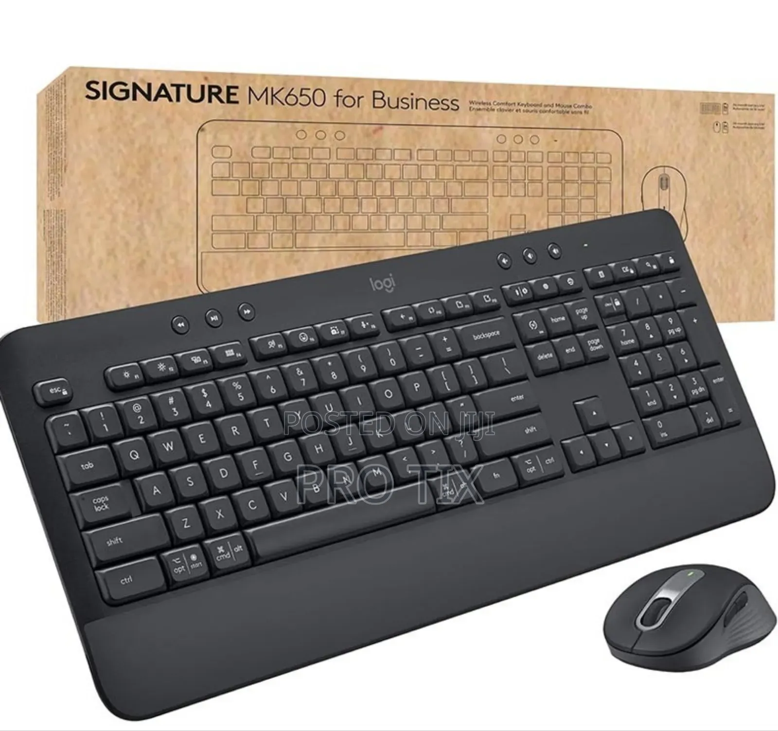 Logitech Advanced Mk650 Wireless Combo Keyboard Mouse