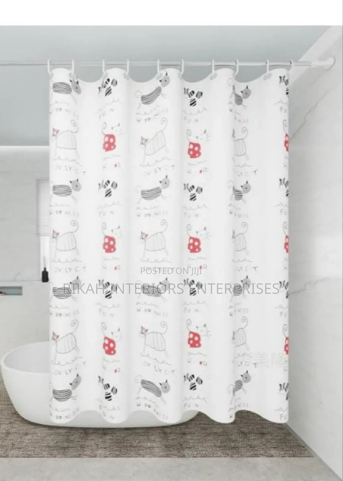 Cartoon Themed Shower Curtains