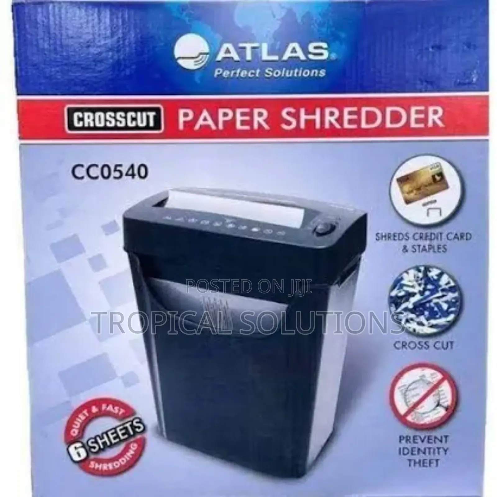 Paper Shredder Atlas Cc0540 Available
