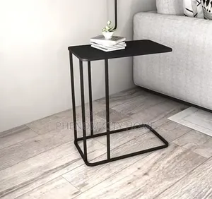 2 Layer Metallic Side Table
