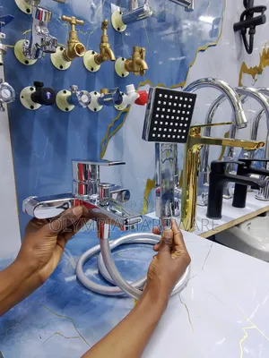 Silver Bath Mixer