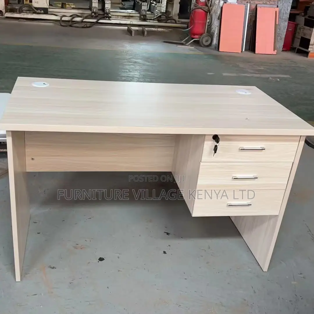 Office Desk;0.9 Meter With Drawers Study Desk