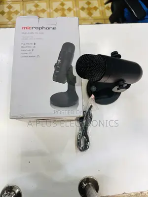 Podcast/Table Microphone With Voice Clarity for Recording Streaming