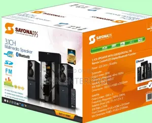 Sayona 3.1 Channel Subwoofer Sht 1130bt, 15000w P.M.P.