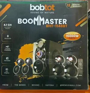 Sayona 1148bt Bobtot Subwoofer 4.1 Channel 16000watts