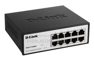 D-Link 6-Port Gigabit Poe Switch With 4 Long Poe Ports 2 Uplink Ports