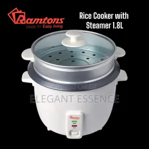 Ramtons Electric Rice Cooker With Steamer