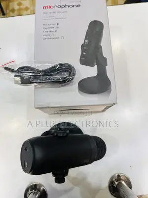 Podcast/Table Microphone With Voice Crisp Audio for Online Creators